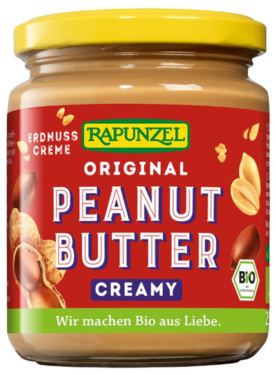 Produktfoto zu Erdnussbutter Creamy 250g