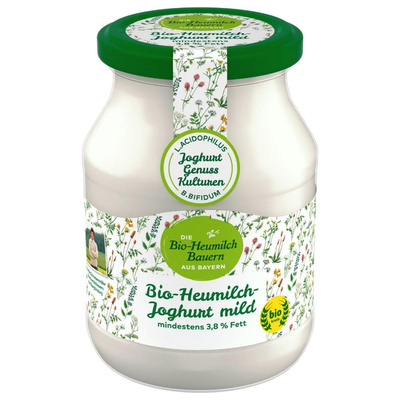 Produktfoto zu Heumilch Joghurt 3,8%, 500g