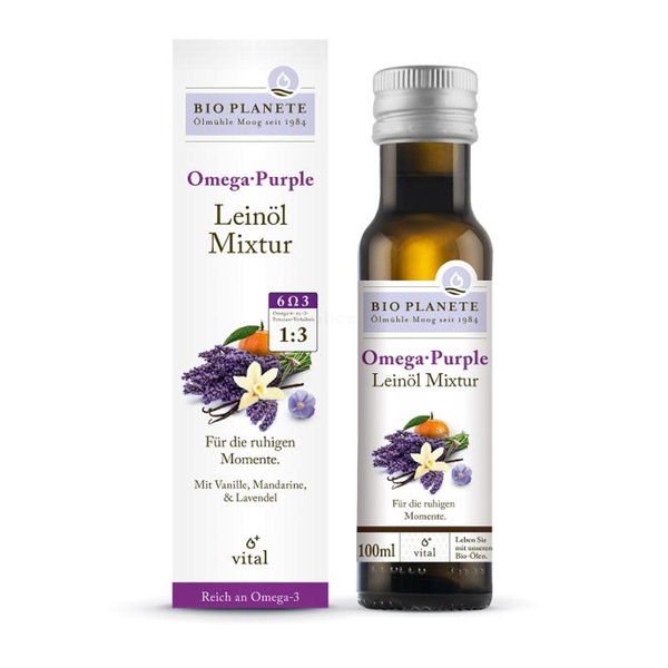 Produktfoto zu Omega Purple Leinöl-Mixtur 100ml