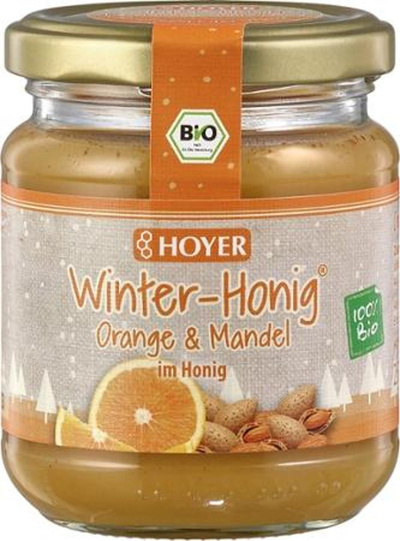 Produktfoto zu Winter-Honig Orange Mandel 250g