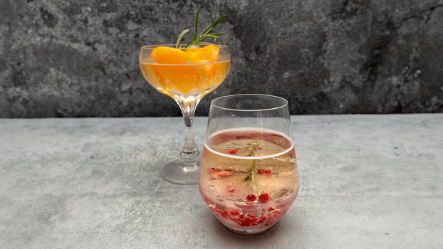 Rezeptbild für Schneekugel Cocktails