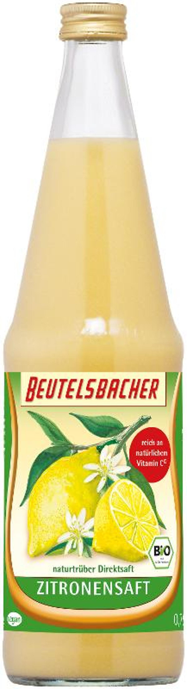 Produktfoto zu Zitronensaft 0,7l