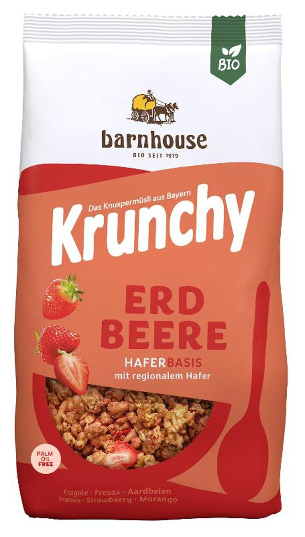 Produktfoto zu Krunchy Erdbeere, 375g