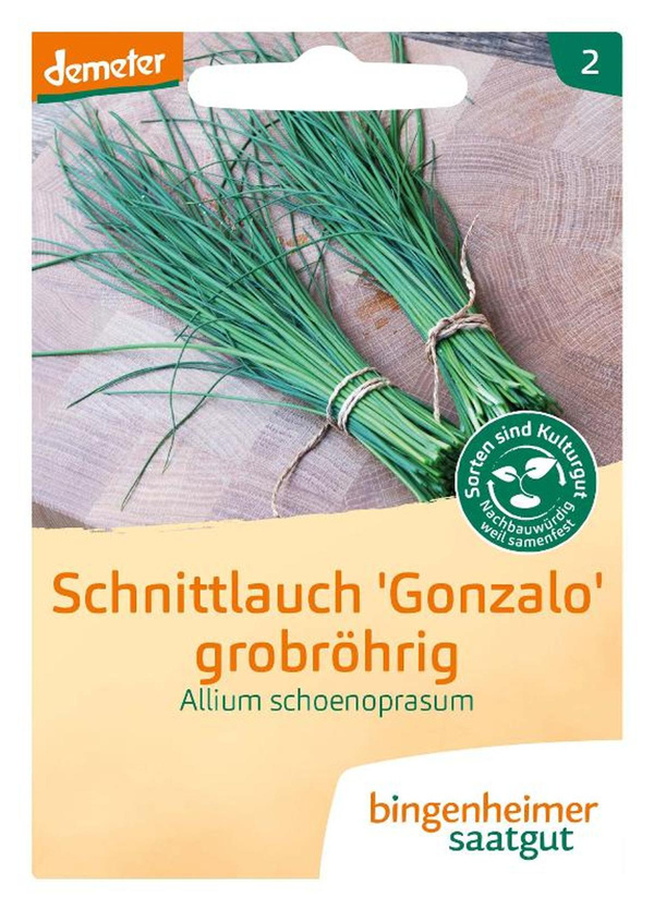 Produktfoto zu Saatgut, Schnittlauch Gonzalo