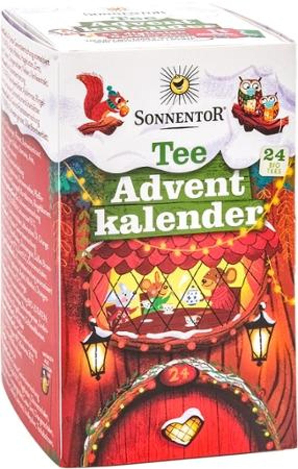 Produktfoto zu Tee-Adventskalender Sonnentor, 24 Beutel, 38,9g