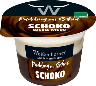Produktfoto zu Schoko-Pudding mit Sahnehaube 175g