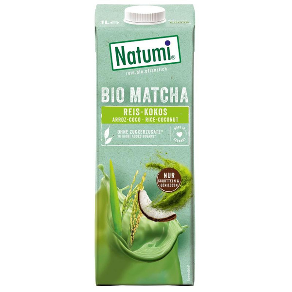 Produktfoto zu Matcha Reis-Kokos-Drink 1l