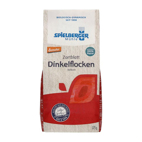 Produktfoto zu Dinkelflocken Zartblatt 375g