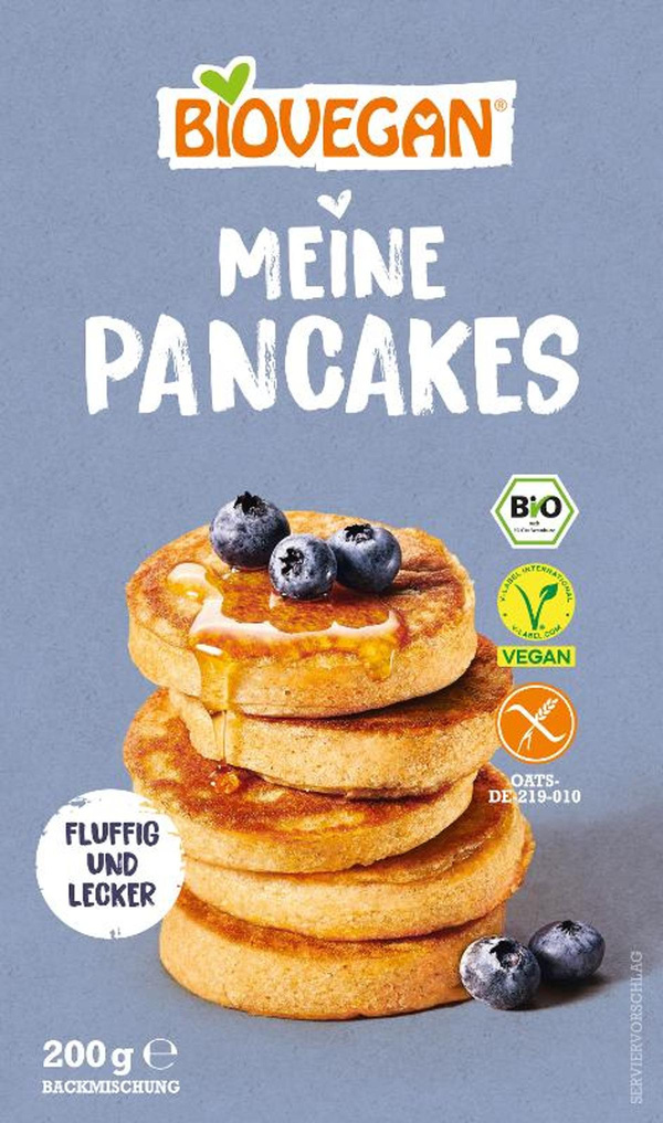 Produktfoto zu Meine Pancakes Backmischung 200g