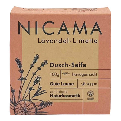 Produktfoto zu Dusch-Seife Limette Lavendel, 100g