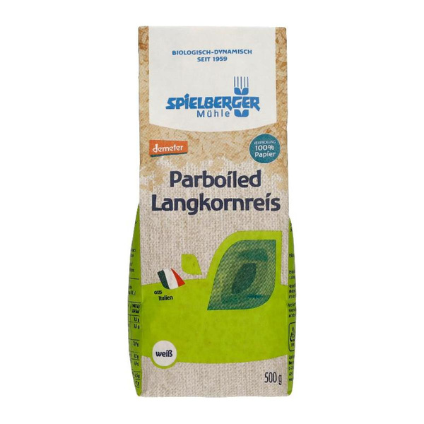 Produktfoto zu Parboiled Reis lang 500g