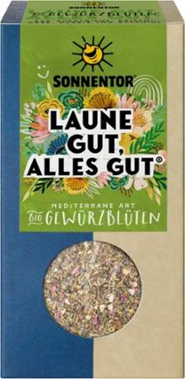 Produktfoto zu Gewürzblüten Laune gut, alles gut, 25g