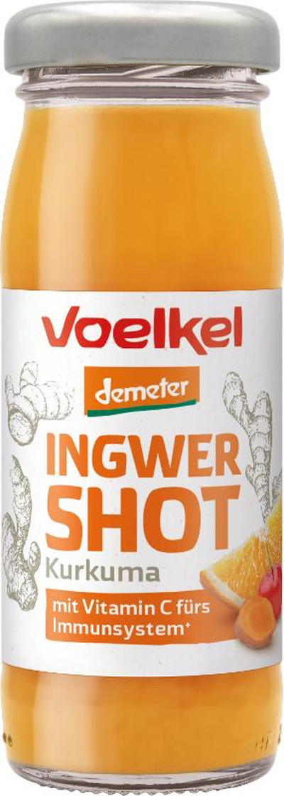 Produktfoto zu Shot Ingwer & Kurkuma, 95ml
