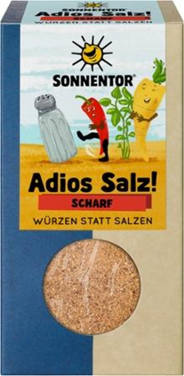 Produktfoto zu Adios Salz Scharfe Gemüsemischung 50g