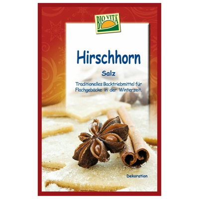 Produktfoto zu Hirschhornsalz 20g