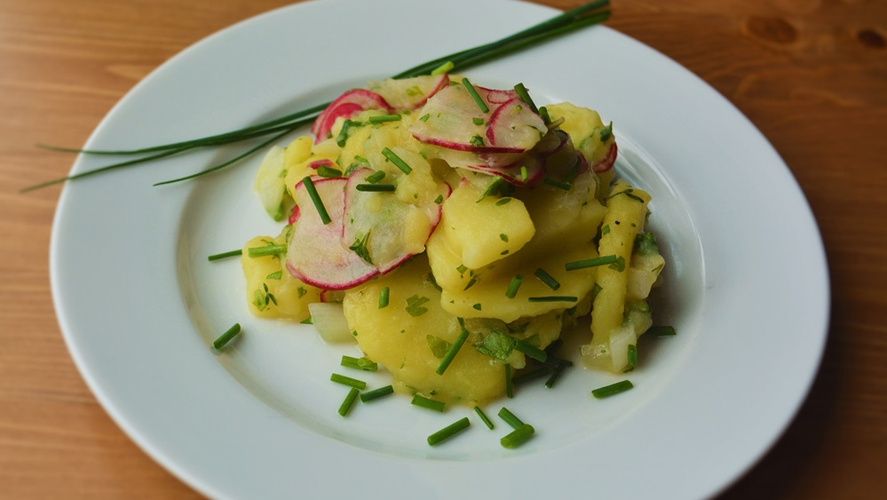 Rezeptbild für Radieschen-Kartoffel-Salat