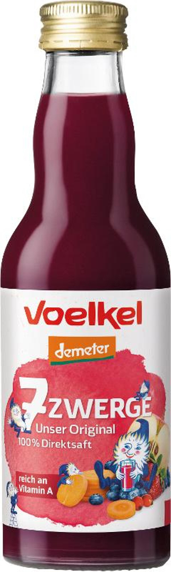 Produktfoto zu 7 Zwerge Kindersaft 0,2l