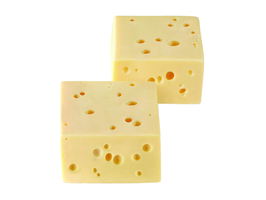 KI generiert: Das Bild zeigt ein großes Käsestück mit einem herausgeschnittenen Teil, wodurch die gelbliche Innenstruktur sichtbar wird. Der Hauptinhalt des Bildes ist der Käse.