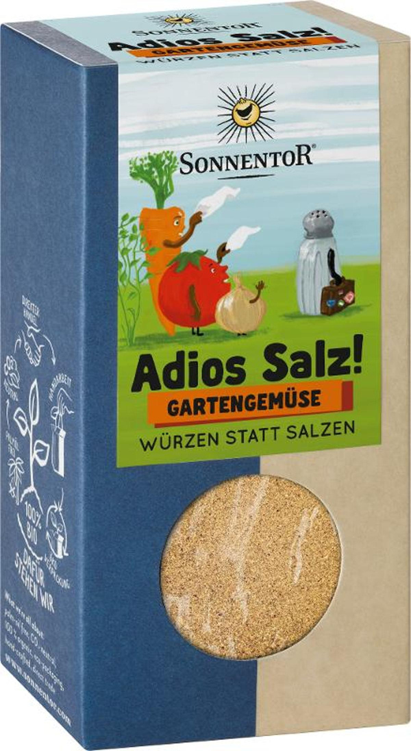 Produktfoto zu Adios Salz Gartengemüse 55g