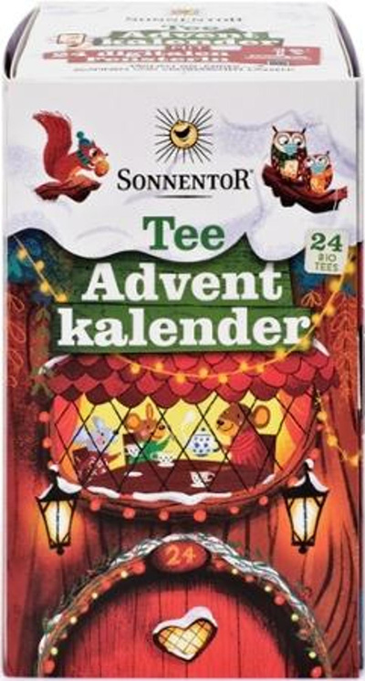 Produktfoto zu Tee-Adventskalender Sonnentor, 24 Beutel, 38,9g