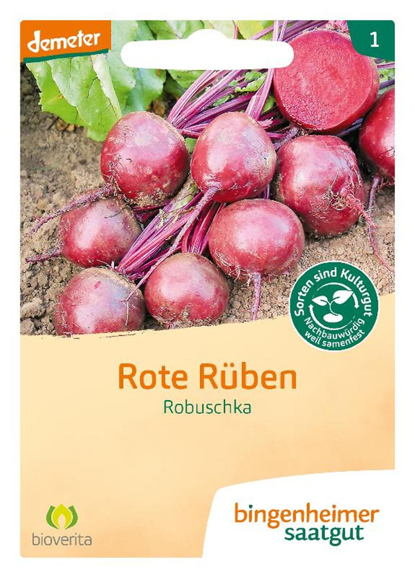 Produktfoto zu Saatgut, Rote Rüben (Rote Bete)