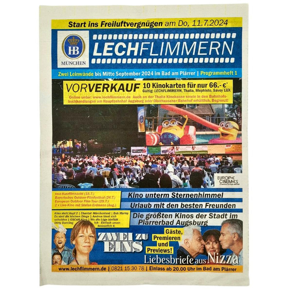 Produktfoto zu Lechflimmern Programmheft 2024