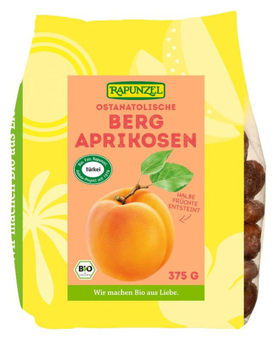 Produktfoto zu ostanatolische Berg-Aprikosen, halb, entsteint, 375g