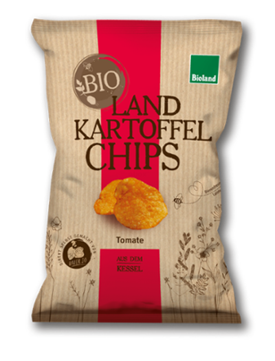 Produktfoto zu Kessel Chips Tomate 125g