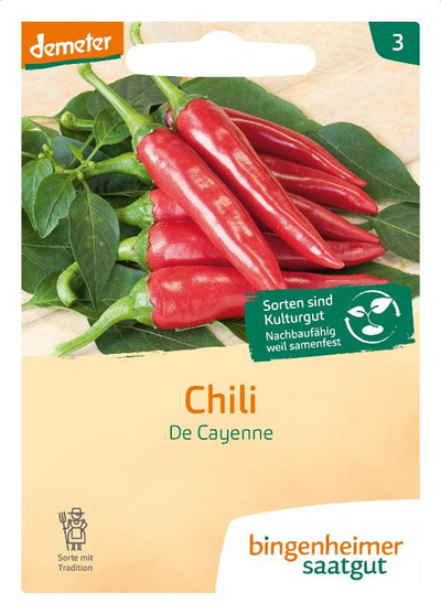 Produktfoto zu Saatgut, Chili De Cayenne