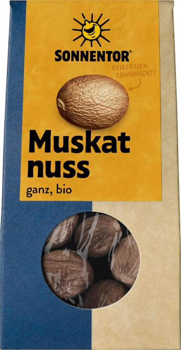 Produktfoto zu Muskatnuss ganz 25g
