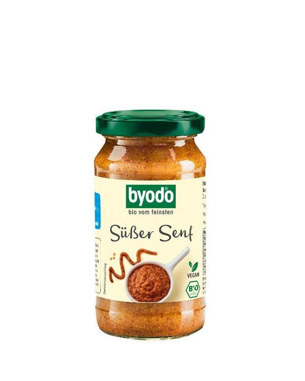 Produktfoto zu Süßer Senf Glas 200ml