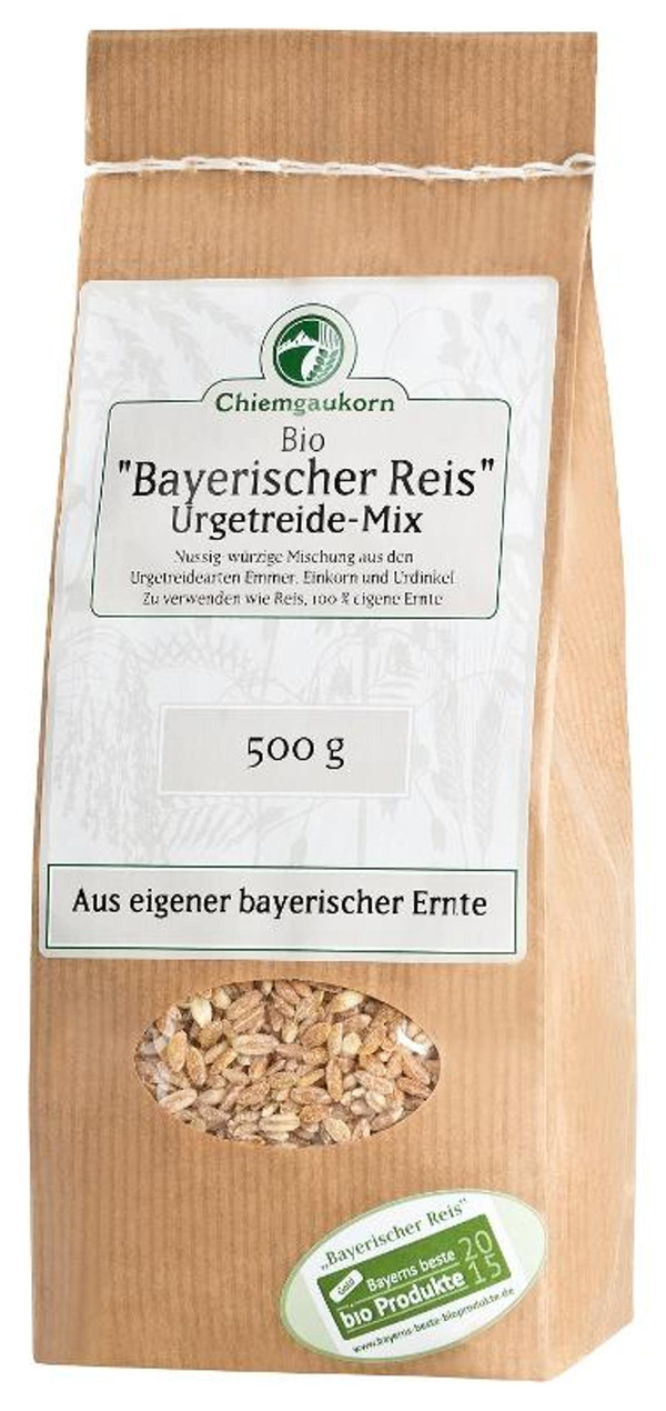 Produktfoto zu Bayerischer Reis Urgetreide-Mix 500g