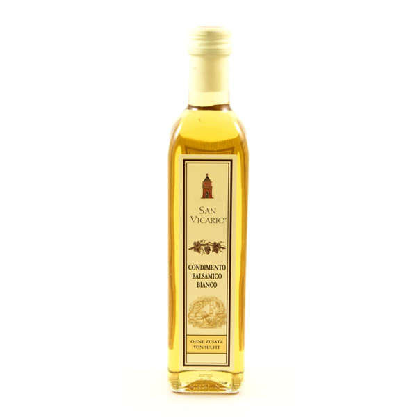 Produktfoto zu San Vicario Condimento Balsamico Bianco 0,5l