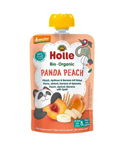 Produktfoto zu Quetschie Panda Peach 100g