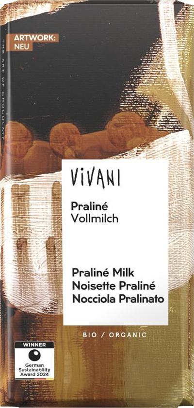 Produktfoto zu Praliné-Schokolade 100g