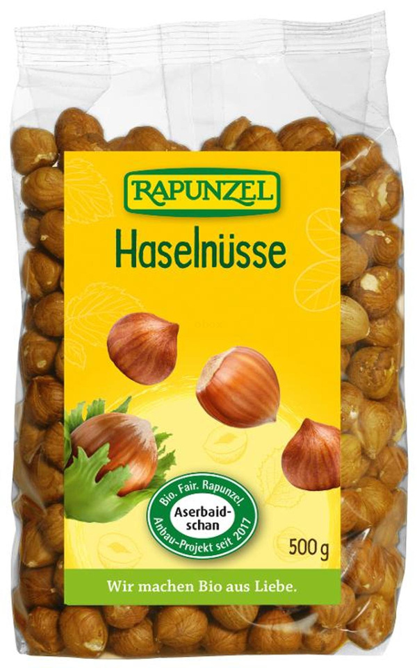 Produktfoto zu Haselnusskerne ganz 500g
