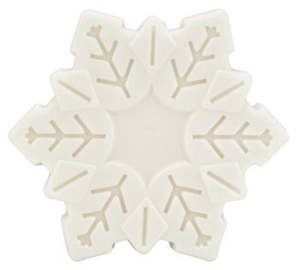Produktfoto zu Weihnachtsseife Schneeflocke, 50g