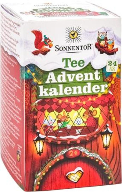 Produktfoto zu Tee-Adventskalender Sonnentor, 24 Beutel, 38,9g
