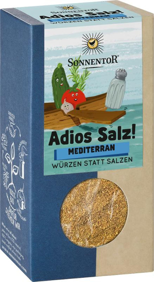 Produktfoto zu Adios Salz mediterran, 50g