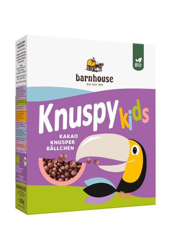 Produktfoto zu Knuspy Kids Kakao-Knusperbällchen 250g