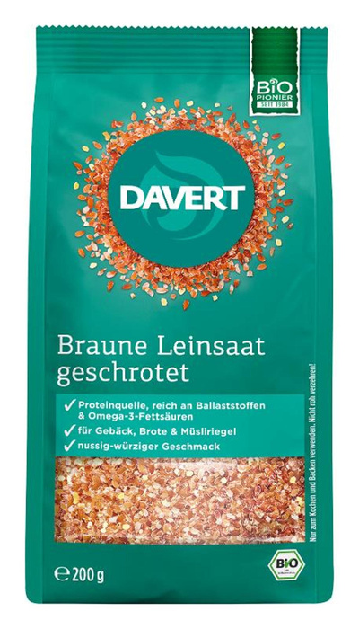 Produktfoto zu Leinsaat geschrotet 200g