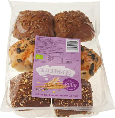 Produktfoto zu Brötchenkorb 6 Stück 300g
