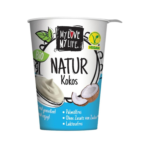 Produktfoto zu Kokosjoghurt vegan Natur ungesüßt, 400g