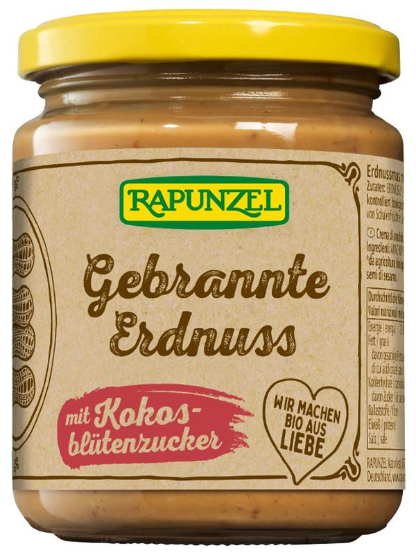 Produktfoto zu Gebrannte Erdnuss Aufstrich 250g