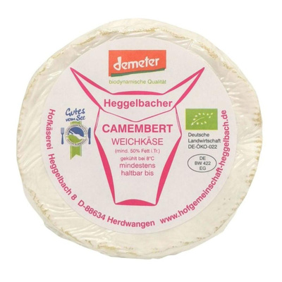 Produktfoto zu Heggelbacher Camembert 150g