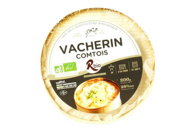Produktfoto zu Vacherin Comtois Ofenkäse 200g (in der Holzschachtel)