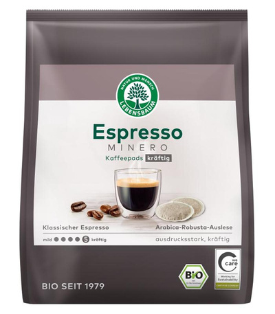 Produktfoto zu Espresso Minero Kaffeepads, 18 Stück