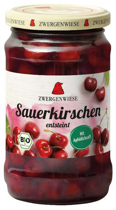 Produktfoto zu Sauerkirschen im Glas 360g