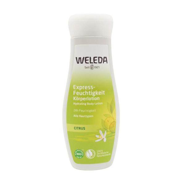 Produktfoto zu Citrus Express-Feuchtigkeit Körperlotion Weleda, 200ml