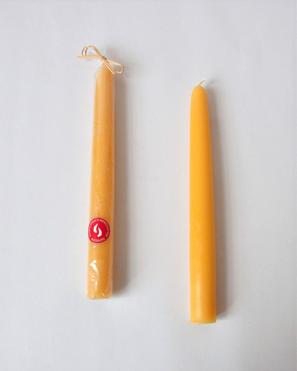 Produktfoto zu Leuchterkerze "natur" 1 Stk.